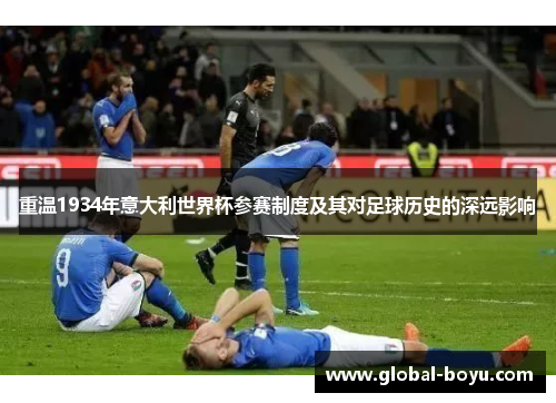 重温1934年意大利世界杯参赛制度及其对足球历史的深远影响